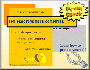 Screenshot of Spy Proofing Your Computer